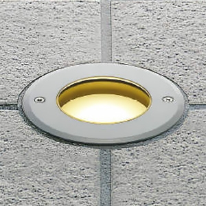 LEDバリードライト 防雨型 白熱球60W相当 埋込穴φ120mm 調光 昼白色 ランプ付 AU54193