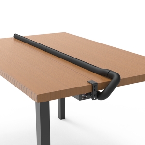 カルテック TABLE AIR テーブルエアー キレイな空気のパーテーション 光触媒除菌脱臭機能付き ブラック KL-T01-M-K