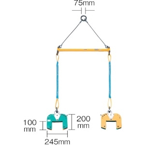 BLC200S (スーパー)｜吊りクランプ・スリング・荷締機｜プロツール