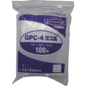 セイニチ 「ユニパックGP」C-4 ヨコ長 70×100×0.04 100枚入 GP