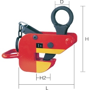 象印 横吊クランプ0.5Ton 横吊クランプ0.5Ton HAR-00500 画像2