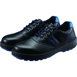 安全靴 短靴 SL11-BL黒/ブルー 24.0cm SL11BL-24.0