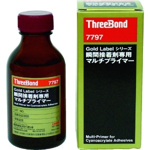 スリーボンド 瞬間接着剤用プライマー TB7797 100ml 無色 TB7797