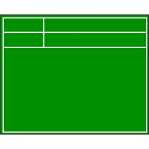 DOGYU ビューボードグリーンD-2G用プレート(枠のみ) 04118