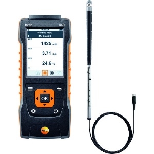 テストー 16mmベーン式風速計 testo 440 0563