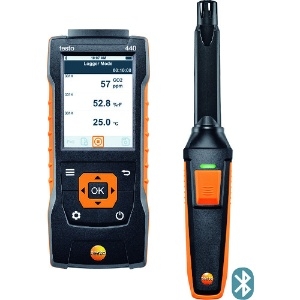 テストー IAQ計(CO2/温湿度/大気圧) testo 440 0563