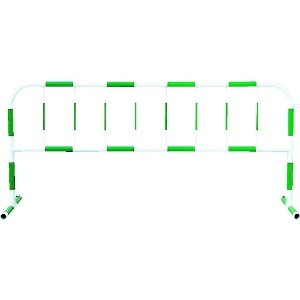 トーグ カラーパイプバリケード緑反射白 カラーパイプバリケード緑反射白 CB-3