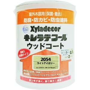 KANSAI 水性XDウッドコートS ライトアイボリー 0.7L 00097670490000