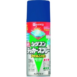 KANSAI 油性シリコンラッカースプレー ブルー 300ML 6本入り 00587640252300_set