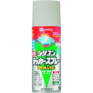 KANSAI 油性シリコンラッカースプレー ライトグレー 300ML 6本入り 00587640652300_set