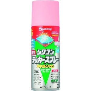 KANSAI 油性シリコンラッカースプレー ピンク 300ML 6本入り 00587640832300_set