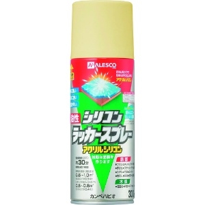 KANSAI 油性シリコンラッカースプレー クリーム 300ML 6本入り 00587644042300_set