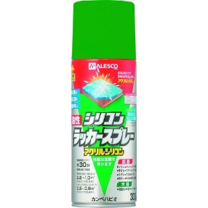 KANSAI 油性シリコンラッカースプレー グリーン 300ML 6本入り 00587644112300_set