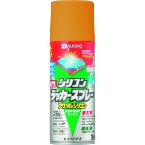 KANSAI 油性シリコンラッカースプレー ゴールドメタリック 300ML 6本入り 00587644352300_set