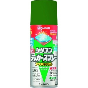 KANSAI 油性シリコンラッカースプレー グリーンメタリック 300ML 6本入り 00587644372300_set