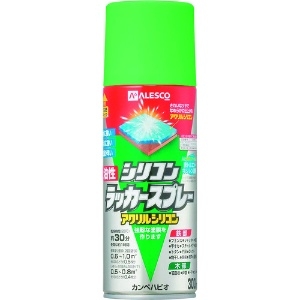 KANSAI 油性シリコンラッカースプレー スプリンググリーン 300ML 6本入り 00587644422300_set