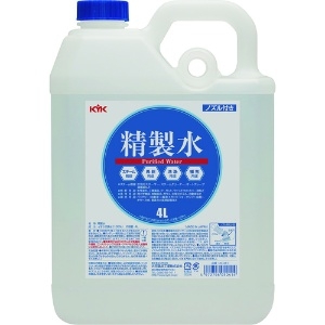 KYK 精製水 4L 05-041