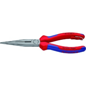 KNIPEX ロングラジオペンチ 落下防止 200mm 2612-200TBK