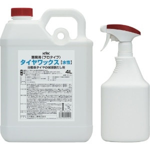 KYK プロタイプタイヤワックス4L 34-041