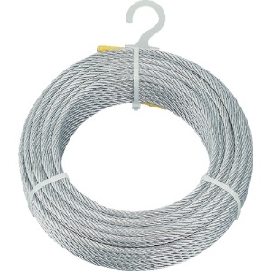 TRUSCO メッキ付ワイヤロープ Φ2mmX20m メッキ付ワイヤロープ Φ2mmX20m CWM-2S20