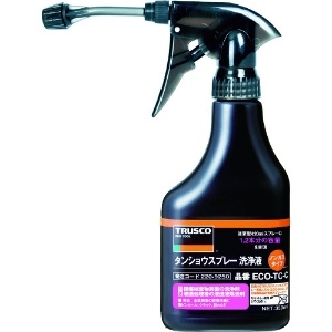 TRUSCO αタンショウノンガススプレー 洗浄液 ノズル付 350ml αタンショウノンガススプレー 洗浄液 ノズル付 350ml ECO-TC-S