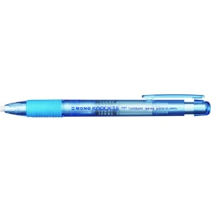 Tombow 【生産完了品】ホルダー消しゴムモノ3.8透明ブルー EH-KE40