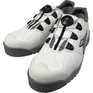 【生産完了品】DIADORA安全作業靴 フィンチ 白/銀/白 26.0cm FC181-260