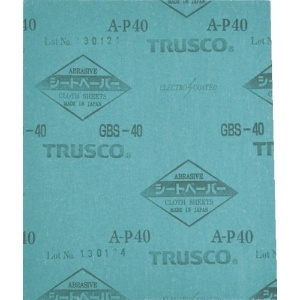 TRUSCO シートペーパー #100 50枚入り GBS-100_set