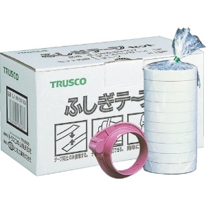 TRUSCO ふしぎテープ 幅18mmX長さ50m 10巻入 GJ18W-50-10V