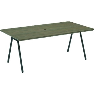 ミーティングテーブル W1600×D860×H600 天板ウォールナット MLT16086-WN