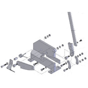 TRUSCO P-3用ハンドルレバーNO.19 P3019