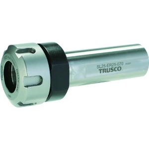 TRUSCO NC旋盤用ストレートシャンクコレットホルダ ERコレットホルダSL型(メトリック) シャンク径32 全長117 ER25用 SL32-ER25-080