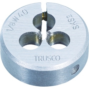 TRUSCO(トラスコ) 丸ダイス 63径 M30×3.5 (SKS) (1個) 品番：T63D-30X3.5-