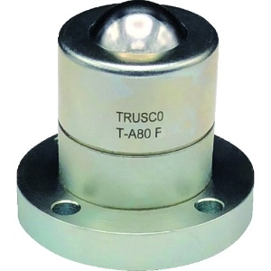 TRUSCO ボールキャスター 切削加工品 フランジタイプ T-A80F