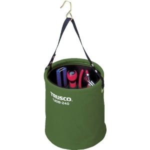 TRUSCO アタッチメント付電工バケツΦ270X300 OD色 TADB-270-OD