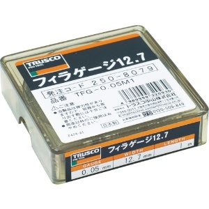 TRUSCO フィラーゲージ 0.04mm厚 12.7mmX1m TFG-0.04M1