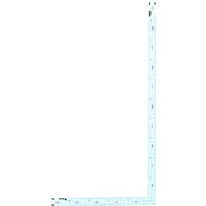 TRUSCO JISシルバー曲尺厚手広幅サイズ50cm TK-503CN