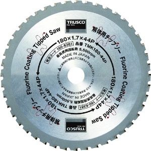 TRUSCO 解体用チップソー Φ180 解体用チップソー Φ180 TMK180-44P