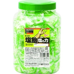 TRUSCO 【※軽税】塩飴 塩の力 750g 青梅味 ボトルタイプ TNU-750