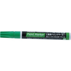 TRUSCO 工業用ペイントマーカー油性中字 緑 TPM-GN