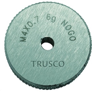 TRUSCO ねじ用リングゲージ 止まり 6g M12×1.75 TRNGO6G-M12X1.75