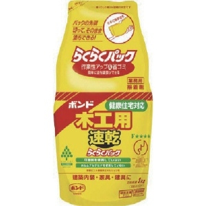 コニシ 木工用速乾らくらくパック 1kg 40301