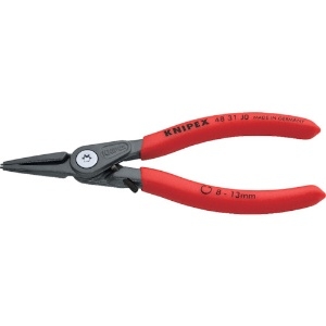 KNIPEX 8 -13mm 穴用スナップリングプライヤー 4831-J0