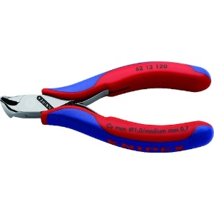 KNIPEX 6212-120 エレクトロニクス斜ニッパー 6212-120