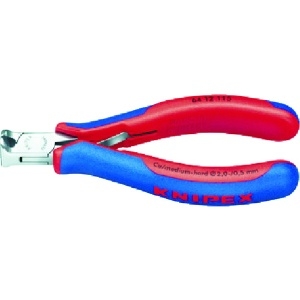 KNIPEX 6412-115 エレクトロニクスエンドカッティングニッパー 6412-115 エレクトロニクスエンドカッティングニッパー 6412-115