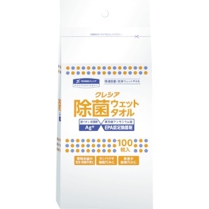 除菌 ウェットタオル 詰め替え用 100枚 64145