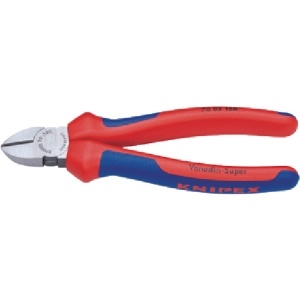 KNIPEX 電工ニッパー 180mm 7002-180