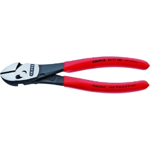 KNIPEX ツインフォースニッパー 180mm ツインフォースニッパー 180mm 7371-180