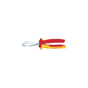 KNIPEX 絶縁1000V強力型ニッパー 180mm 7406-180