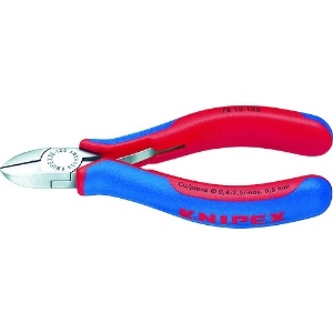 KNIPEX 7612-125 エレクトロニクスニッパー 7612-125